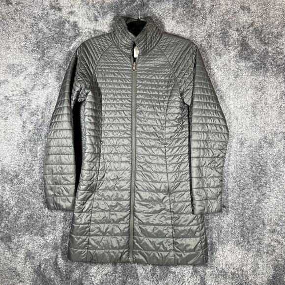 Patagonia Vosque 3-in-1 Parka Jacket Womens Medium Gray City Outdoors Puffer - Picture 1 of 7